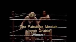 The Fabulous Moolah amp Joyce Grable vs Peggy Lee amp Kandi Malloy 12291980 [upl. by Pamelina]