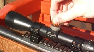 How to zero an air rifle scope Tutorial [upl. by Galer]