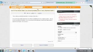 How To Create A Story In Wattpad [upl. by Idonah832]