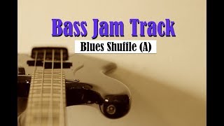 Blues Bass Backing Jam Track A [upl. by Claudy560]