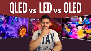 LED vs OLED vs QLED – CUÁL ES MEJOR CUÁL TELEVISOR COMPRAR [upl. by Nilya]