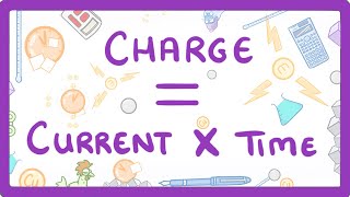 GCSE Physics  Charge Current amp Time 16 [upl. by Deegan]