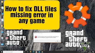 How to fix DLL files missing error in any game Step by Step Tutorial [upl. by Lipfert]