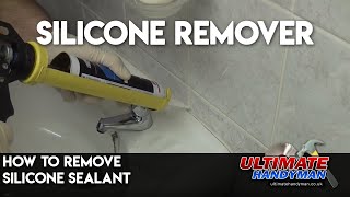 How to remove silicone sealant [upl. by Gilleod]