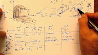 Study Set 913 Centroid of the Volumes by composite figures 3D [upl. by Eugene449]