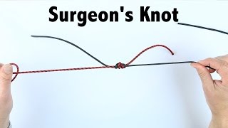 How to Tie a Surgeons Knot  Ashland Fly Shop [upl. by Suilenrac]