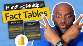 Handling MULTIPLE fact tables in Power BI [upl. by Chiaki212]