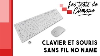 Test dun ensemble clavier  souris sans fil No Name [upl. by Honorine]