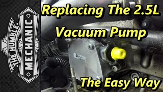 Replacing VW 25l Vacuum Pump  The Easy Way [upl. by Xuerd866]