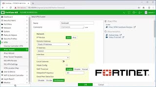 Fortinet How to Setup a RouteBased IPSec VPN Tunnel on a FortiGate Firewall [upl. by Ilan]