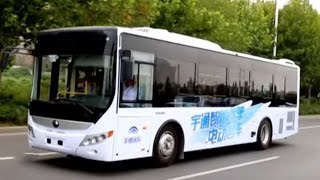 Driverless Bus tested successful in China [upl. by Iteerp428]