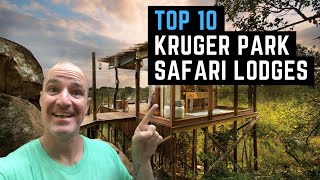 TOP 10 KRUGER PARK LODGES  All Inclusive Luxury African Safari Vacations [upl. by Sigismund]