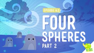 Four Spheres Part 2 Hydro and Atmo Crash Course Kids 62 [upl. by Rojam]