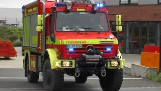 KdoW ADienst und TLF3000 der Feuerwehr Ratingen [upl. by Hseham]