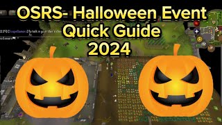 OSRS 2024 Halloween Event  Quick Guide [upl. by Sadonia468]