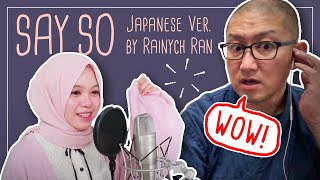 Japanese React to SAY SO Doja Cat Japanese Version by Rainych Ran  Samurai Dad [upl. by Kcirdor]