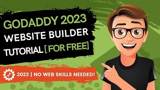 GoDaddy Website Builder Tutorial For Beginners 2023 MADE EASY [upl. by Preston]