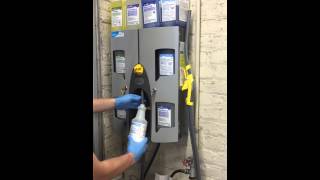 Diversey Dispenser Instructional Video [upl. by Kcirdahc760]