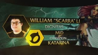 Pro Player Pick Scarra Picks Katarina [upl. by Adlaremse]