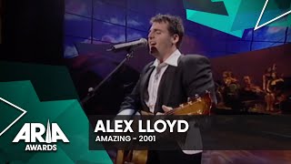 Alex Lloyd Amazing  2001 ARIA Awards [upl. by Udenihc]