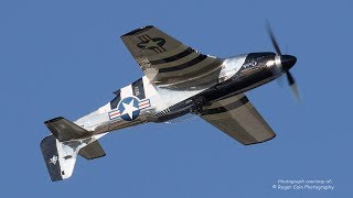 P51 Mustang  SPECTACULAR SOUND No Announcer [upl. by Fital670]