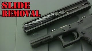 Glock Slide Removal Quick amp Easy [upl. by Nilson]