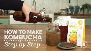 How to Make Kombucha Tea [upl. by Nnairol]