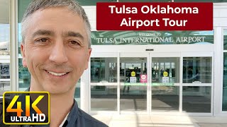 Tulsa Oklahoma Airport Tour TUL 4k UHD airporttour [upl. by Adaran]