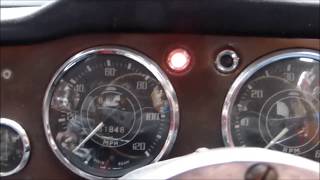 Triumph TR4 Overdrive wiring and switches [upl. by Rebane]