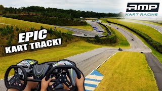 GoKarting at Epic Track  AMP Kart Racing [upl. by Brittney]