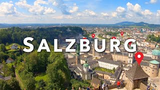 SALZBURG AUSTRIA  Full City Guide with all Highlights [upl. by Sergias360]