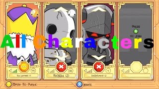 Castle Crashers Remastered All Characters [upl. by Allrud470]