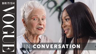 Naomi Campbell Meets Vivienne Westwood  British Vogue [upl. by Tioneb]