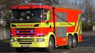 MAMMUT  ABC Zug Einsatzfahrten Feuerwehr Ratingen zu ABC Einsatz [upl. by Aihtnys]