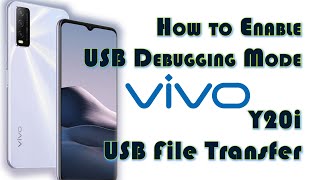 How to Enable USB File Transfer on VIVO Y20i  USB Debugging Mode [upl. by Nyleuqcaj]