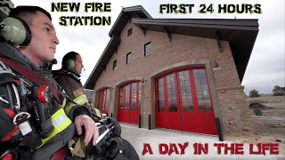 First 24 Hours in a New Fire Station  A Day in the Life [upl. by Nosae]