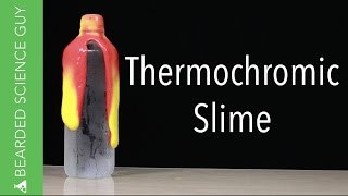 Color Changing Thermochromic Slime Chemistry [upl. by Carpet]