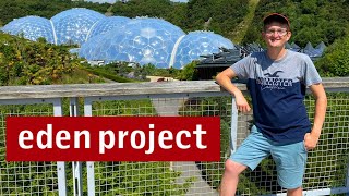 Visiting The Eden Project In Cornwall  Full Experience Tour [upl. by Enilamme]