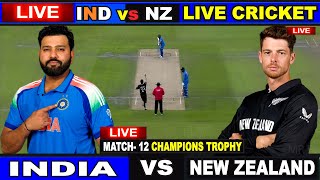 🔴Last 3 Over INDIA vs New Zealand LIVE [upl. by Ahseat]