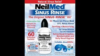 Chronic Sinus Problems Try the Bulletproof Sinus Rinse [upl. by Leugar]