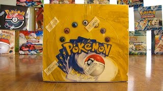 Pokemon Base Set Booster Box Opening Pt 1 [upl. by Liva]