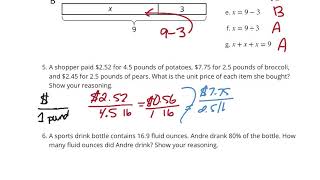 Grade 6 Unit 6 Lesson 1 Practice Problems [upl. by Tressia]