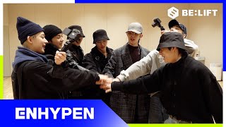 ENHYPENs First Day at the New HYBE Headquarters  ENHYPEN 엔하이픈 ENGJPN [upl. by Ethelin]