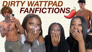 reading SPICY wattpad fanfictions tiktok boy edition [upl. by Barbette]