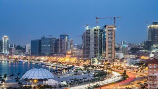 LUANDA ANGOLA  HD AERIAL VIEW [upl. by Galvin988]