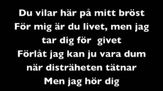 Stiftelsen  Vart jag än går lyrics [upl. by Sajet729]