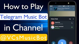 How to Play Telegram Music Bot in Channel [upl. by Vince]