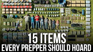 15 Items Every Prepper Should Hoard [upl. by Eisseb]