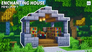 Minecraft  How to Build a Enchanting House  Room  Easy amp Simple [upl. by Burnie]