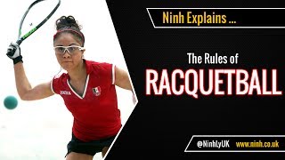 The Rules of Racquetball  EXPLAINED [upl. by Eselahs695]